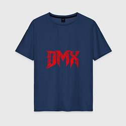 Женская футболка оверсайз Рэпер DMX логотип logo