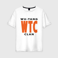 Женская футболка оверсайз Wu-Tang WTC