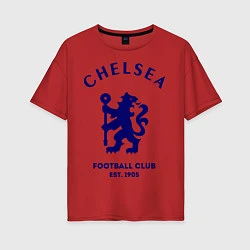 Женская футболка оверсайз Chelsea Est. 1905