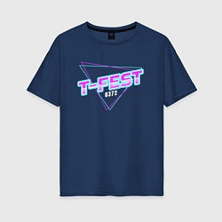 Женская футболка оверсайз T-Fest
