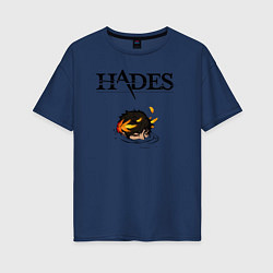 Женская футболка оверсайз Hades
