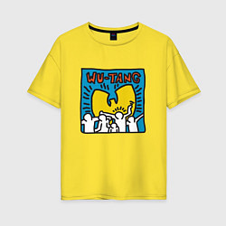 Женская футболка оверсайз Wu-Tang People