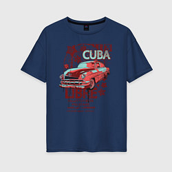 Женская футболка оверсайз Cuba Libre