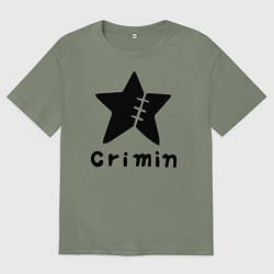 Футболка оверсайз женская Crimin бренд One Piece, цвет: авокадо