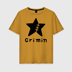 Женская футболка оверсайз Crimin бренд One Piece