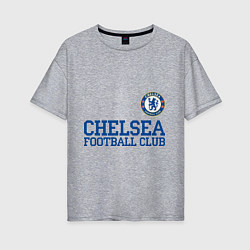 Женская футболка оверсайз Chelsea FC: Blue