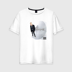 Женская футболка оверсайз Платина - Sosa Muzik
