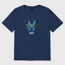 Женская футболка оверсайз Ори дух леса