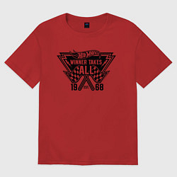 Женская футболка оверсайз Hot Wheels Winner takes all