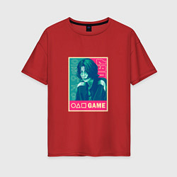 Женская футболка оверсайз 067 Gamer