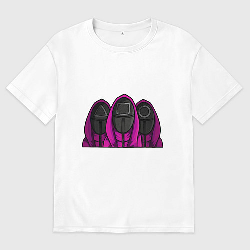 Женская футболка оверсайз Смотрители / Белый – фото 1