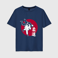 Женская футболка оверсайз Japan Judo