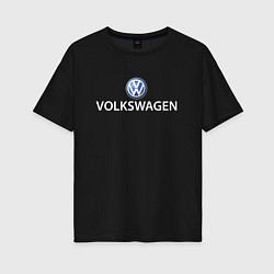 Женская футболка оверсайз VOLKSWAGEN LOGO