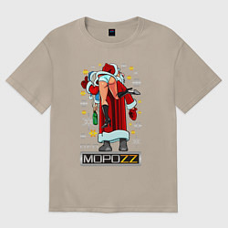 Женская футболка оверсайз ДЕД МОРОZZ