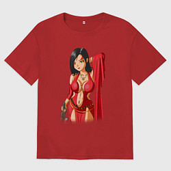 Женская футболка оверсайз Kaileena from prince of persia