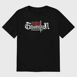 Футболка оверсайз женская Sadistic Exhumation, цвет: черный