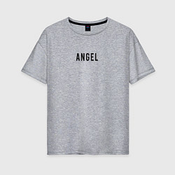 Женская футболка оверсайз She Angel