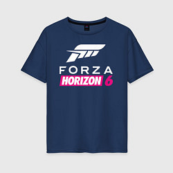 Женская футболка оверсайз Forza Horizon 6 logo