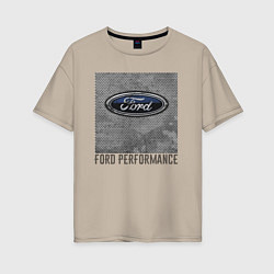 Женская футболка оверсайз Ford Performance
