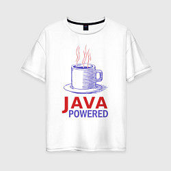 Женская футболка оверсайз JAWA POWERED