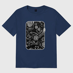 Женская футболка оверсайз Дух вселенной