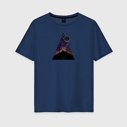 Женская футболка оверсайз Горные Перевалы