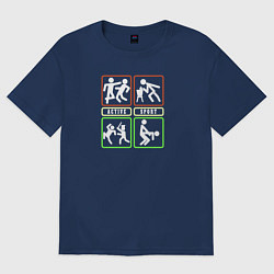 Женская футболка оверсайз Активный Спорт