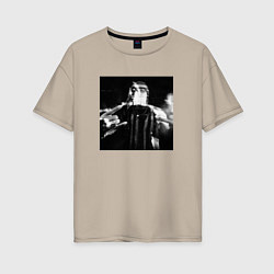 Женская футболка оверсайз BUSHIDO ZHO NO GANG! HOLD ON!