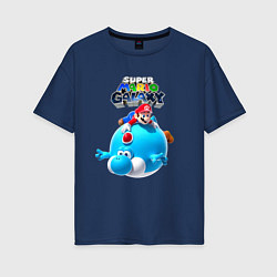 Женская футболка оверсайз Super Mario Galaxy Nintendo