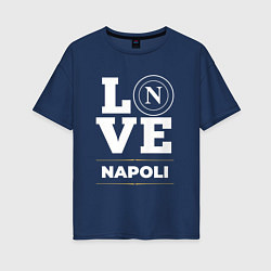 Женская футболка оверсайз Napoli Love Classic