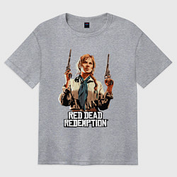 Футболка оверсайз женская Sadie Adler, цвет: меланж