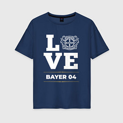 Женская футболка оверсайз Bayer 04 Love Classic