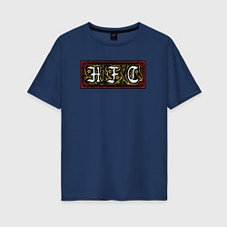 Женская футболка оверсайз HFC HELLFIRE CLUB