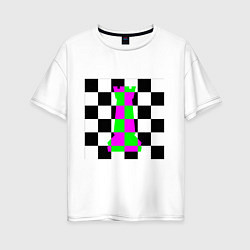 Женская футболка оверсайз Ладья