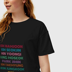 Футболка оверсайз женская BTS FANCHANT, цвет: черный — фото 2