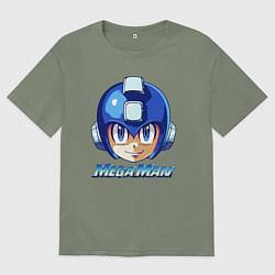 Футболка оверсайз женская Mega Man - Rockman, цвет: авокадо