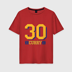 Женская футболка оверсайз 30 Curry