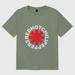 Футболка оверсайз женская Peppers - Logo, цвет: авокадо