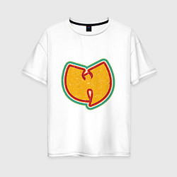 Футболка оверсайз женская Wu-Tang Colors, цвет: белый