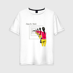 Женская футболка оверсайз Optical Illusions DM