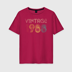Женская футболка оверсайз Винтаж 1988
