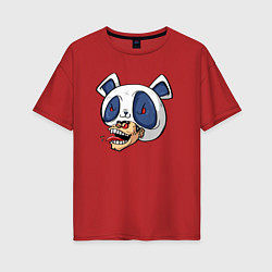 Футболка оверсайз женская Пандозьяна, цвет: красный