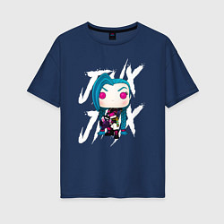 Женская футболка оверсайз Funko pop Jinx