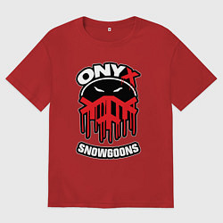 Женская футболка оверсайз Onyx - snowgoons