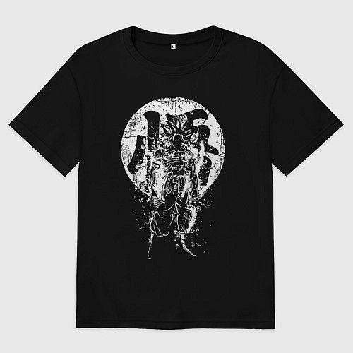 Женская футболка оверсайз Son Goku - Dragon Ball / Черный – фото 1