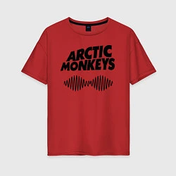 Женская футболка оверсайз Arctic Monkeys