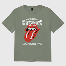 Женская футболка оверсайз The Rolling Stones 78