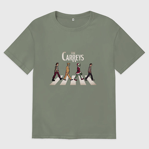 Женская футболка оверсайз The Carreys / Авокадо – фото 1