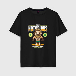 Женская футболка оверсайз The Notorious 1988