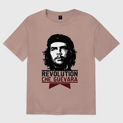 Футболка оверсайз женская Revolution hero, цвет: пыльно-розовый